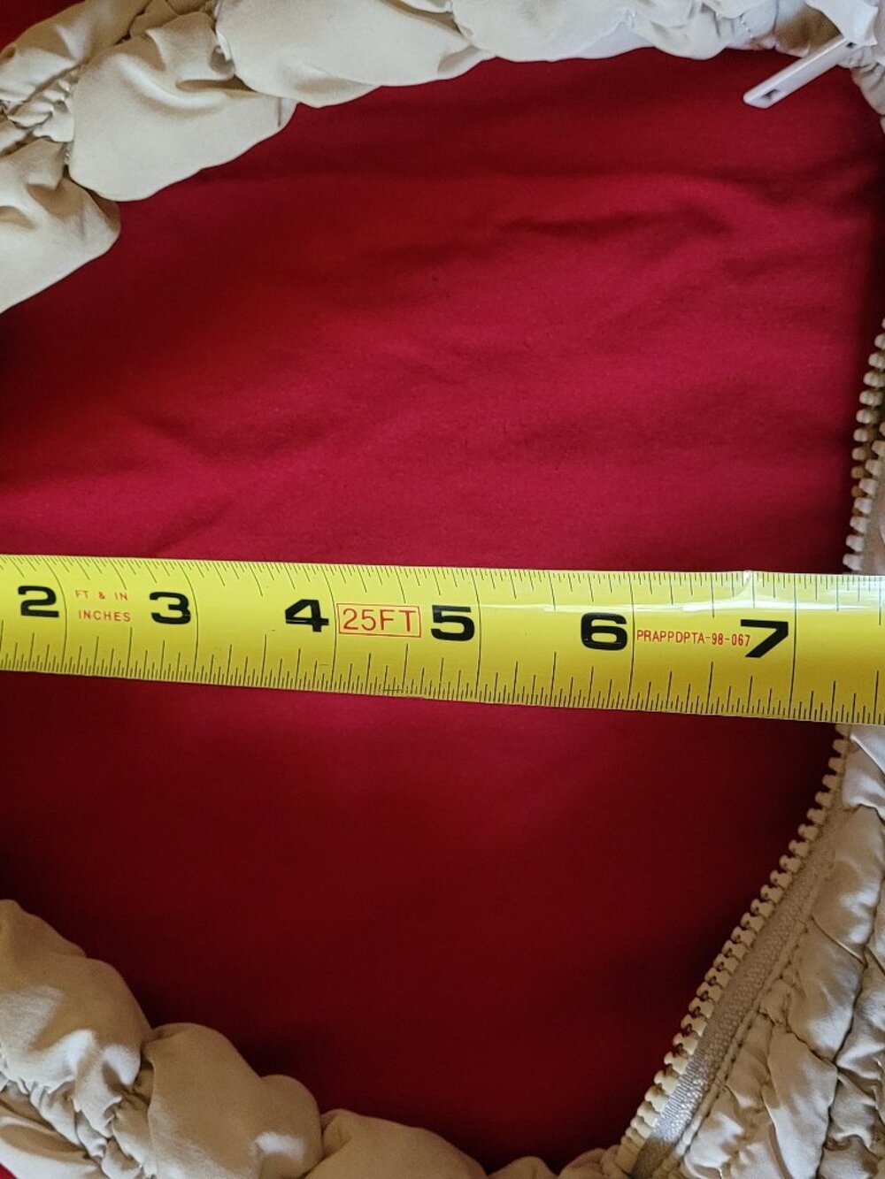 COS white quilted shoulder bag (damaged) - Picture 5 of 7